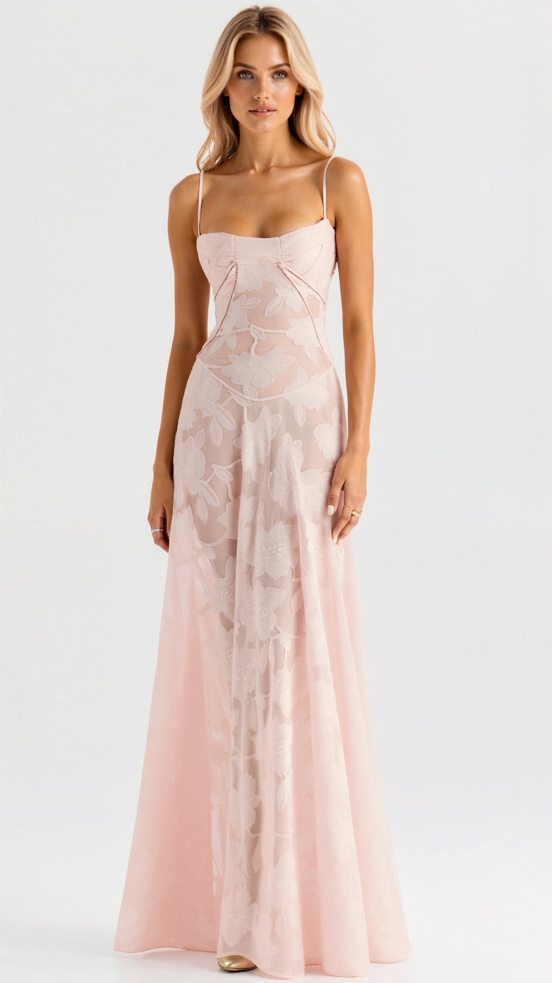 Damen Bustier Maxikleid Hochzeitsgäste - Norvielle