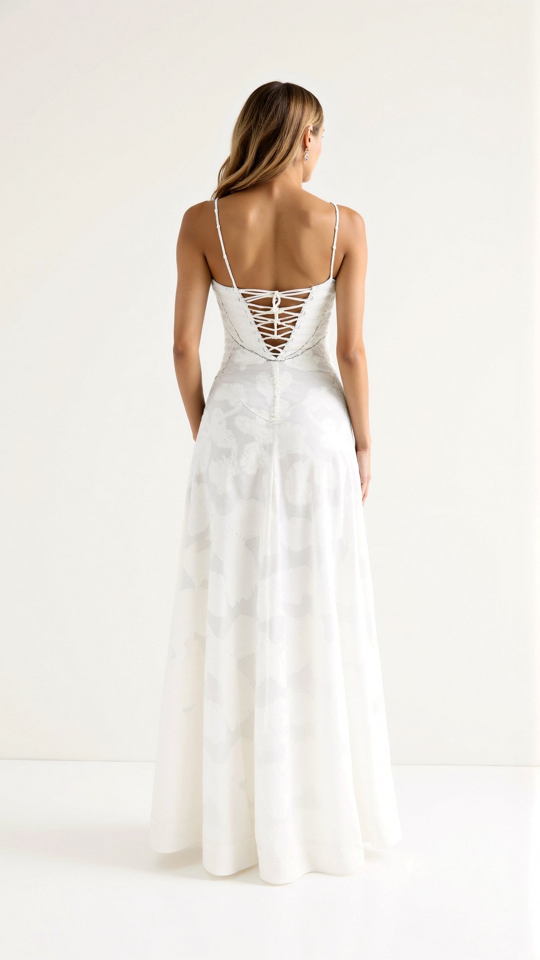 Damen Bustier Maxikleid Hochzeitsgäste