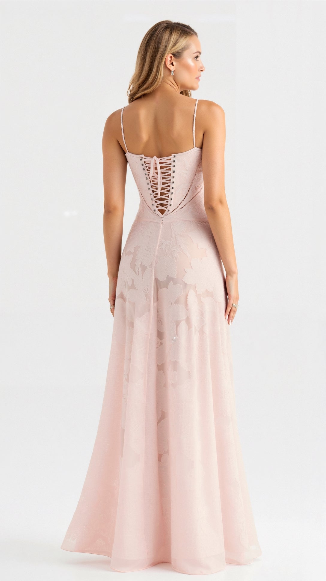 Damen Bustier Maxikleid Hochzeitsgäste