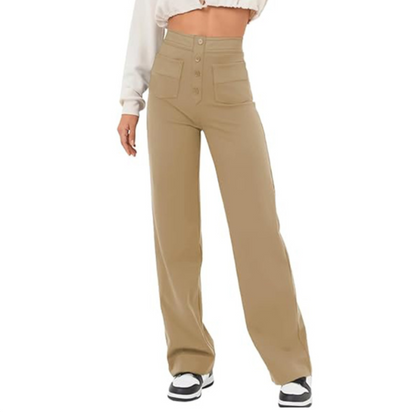 Norvielle Damen Elastische Stretchhose