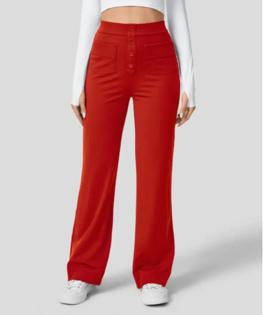 Norvielle Damen Elastische Stretchhose