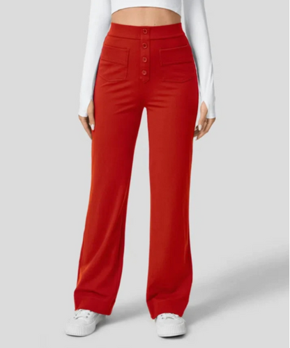 Norvielle Damen Elastische Stretchhose
