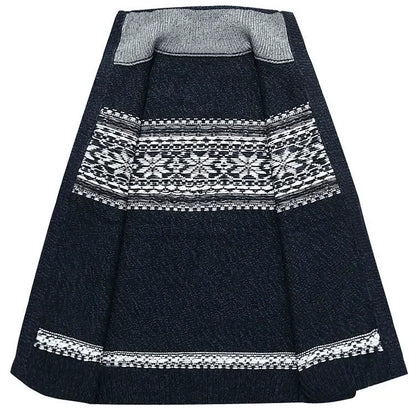 Norvielle Herren Strickcardigan Elegantes Design Beige - Norvielle
