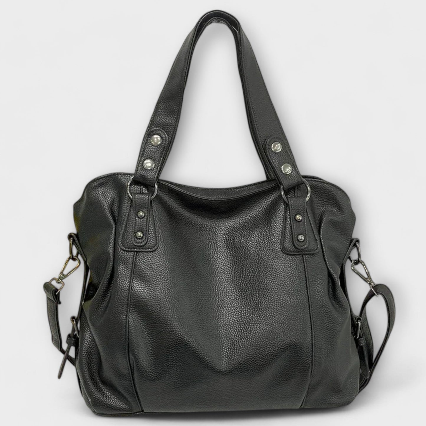 Damen Schultertasche Schlank Leder