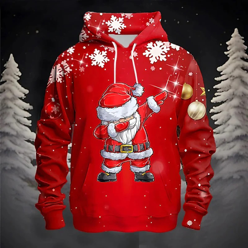 Festlicher Kapuzenpullover mit Verspielt-Design 2
