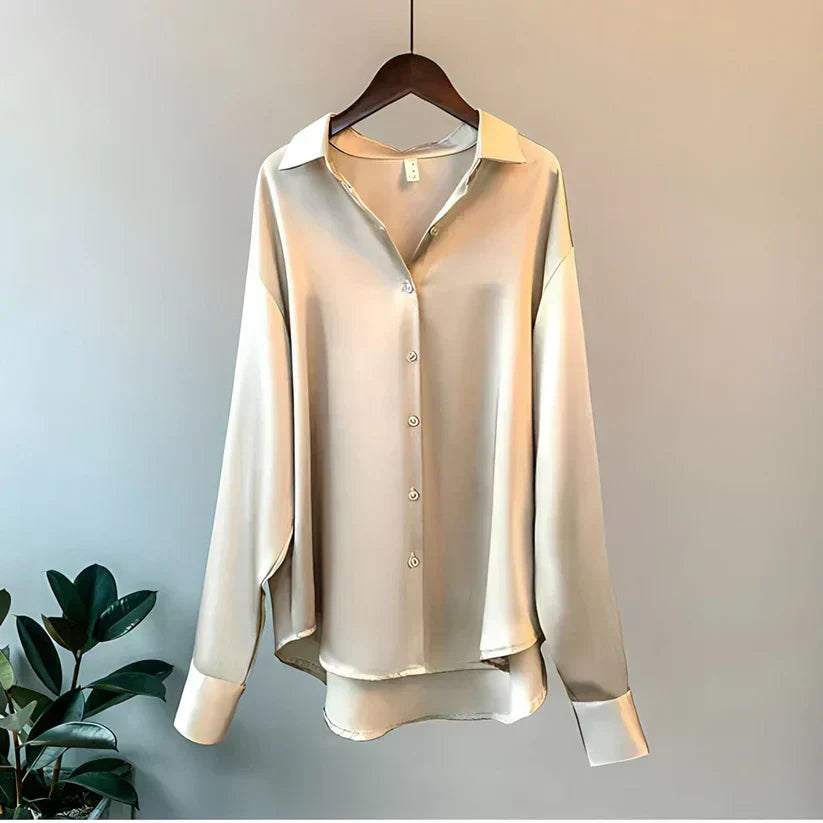 Damen Knopfhemd Frühjahr Bluse - Norvielle