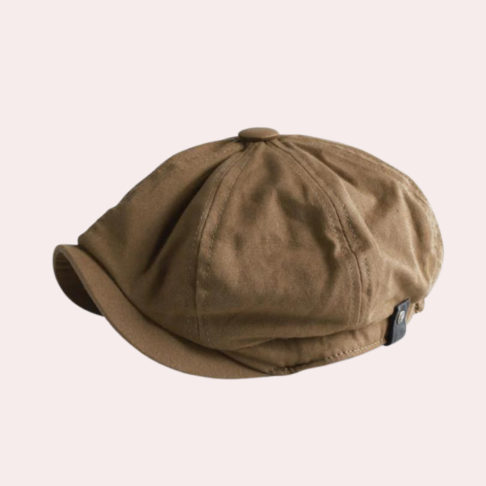 Herren Baskenmütze Flach Retro Vintage - Norvielle