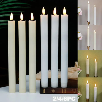 LED-Kerzen Batteriebetrieben Flammenloser Flammeneffekt