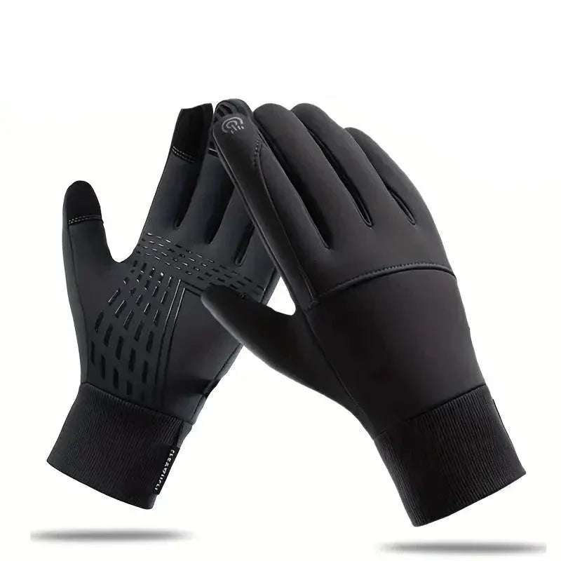 Norvielle Herren Damen Fleece Handschuhe Winddicht Wasserdicht