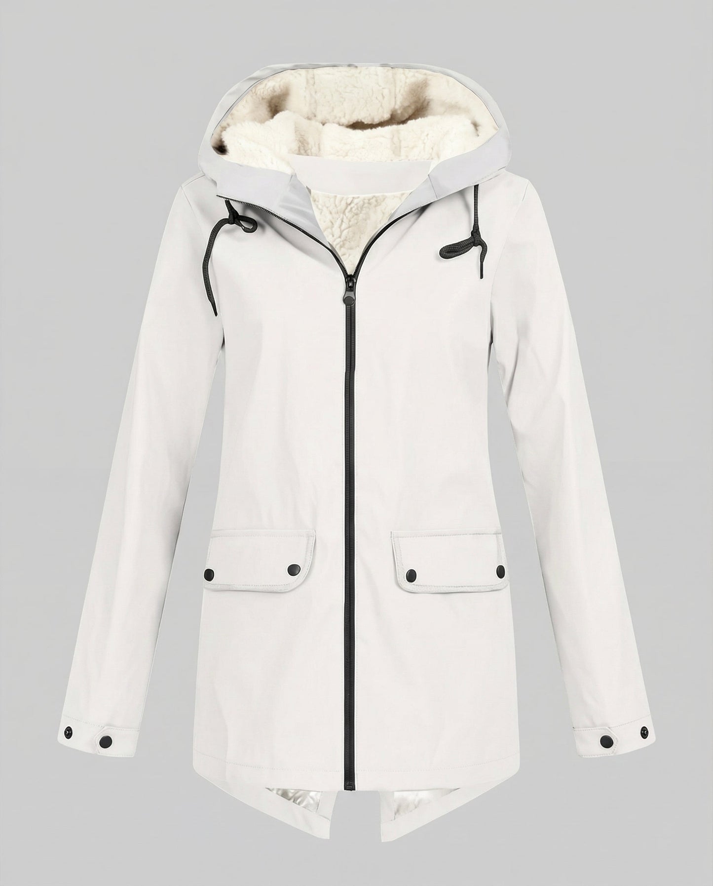 Norvielle Damen Wasserdichte Fleecejacke