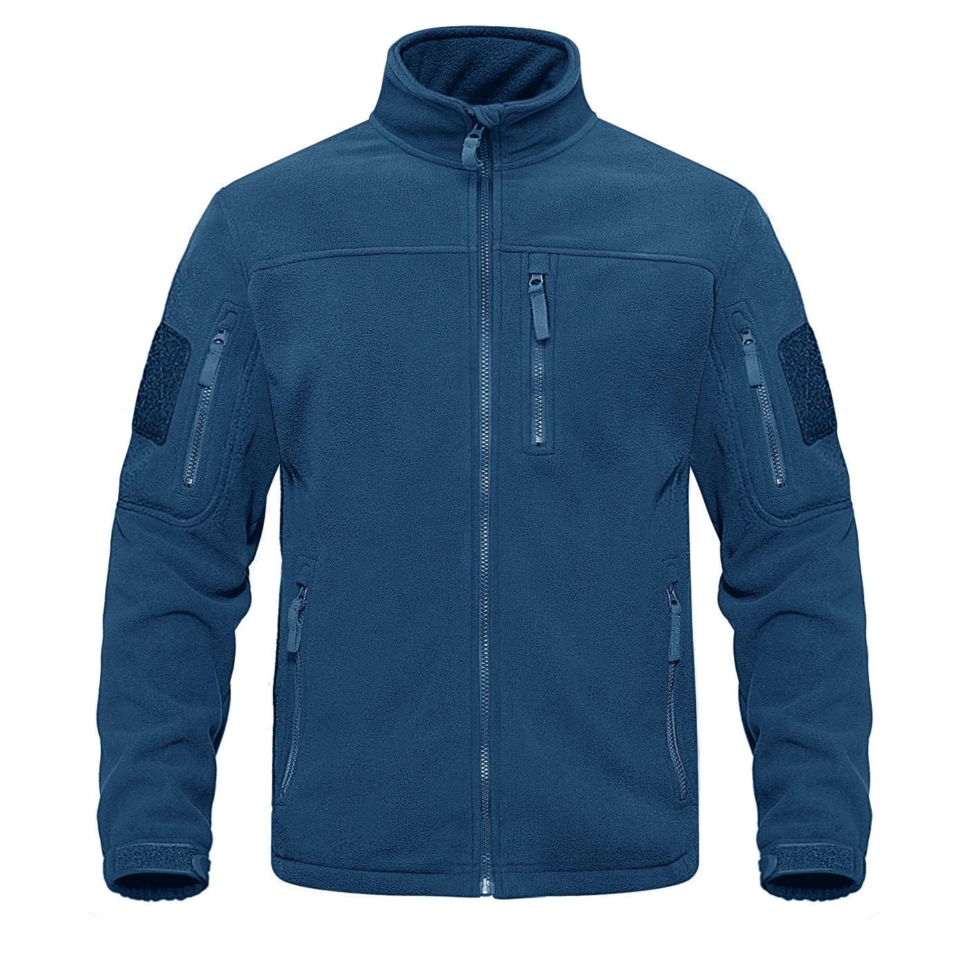 Herren Fleecejacke Thermisch Hoher Kragen Regulär