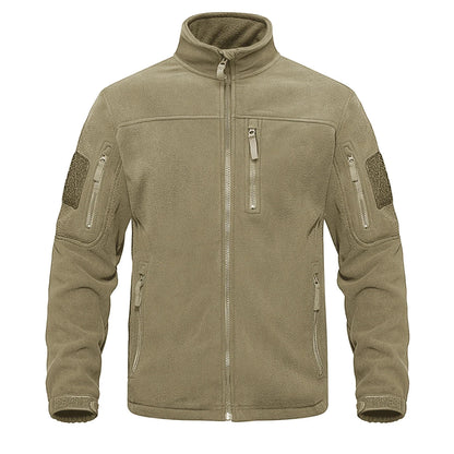 Herren Fleecejacke Thermal Hochkragen Regulär