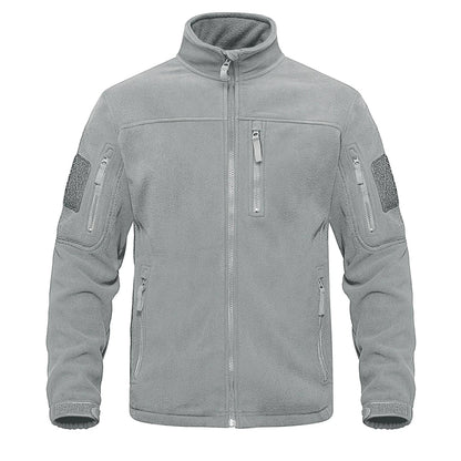Herren Fleecejacke Thermisch Hoher Kragen Regulär