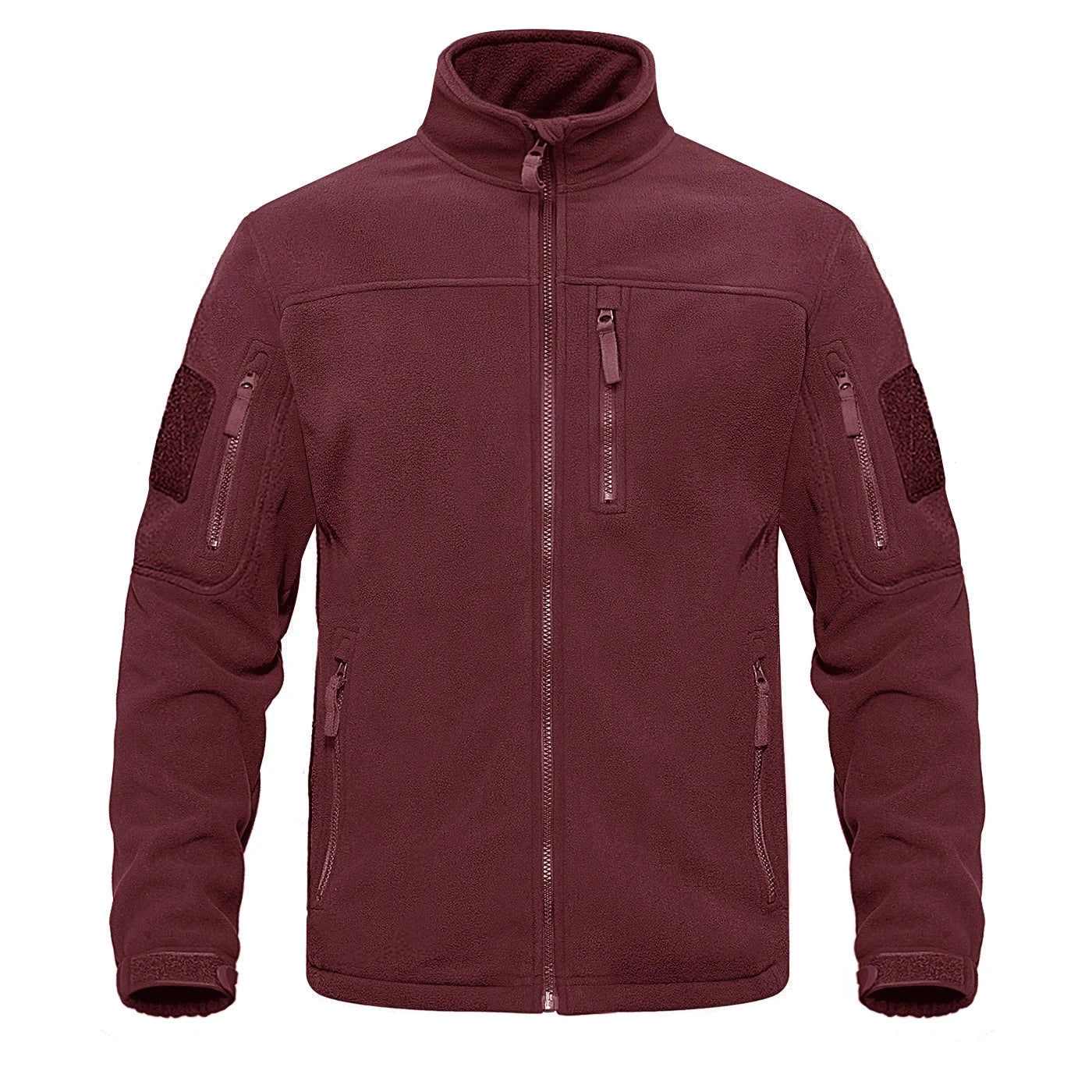 Herren Fleecejacke Thermisch Hoher Kragen Regulär