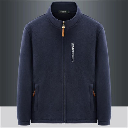 Norvielle Herren Fleecejacke Doppelseitig