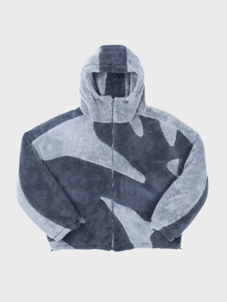 Herren Fleecejacke Urban Minimalistisch