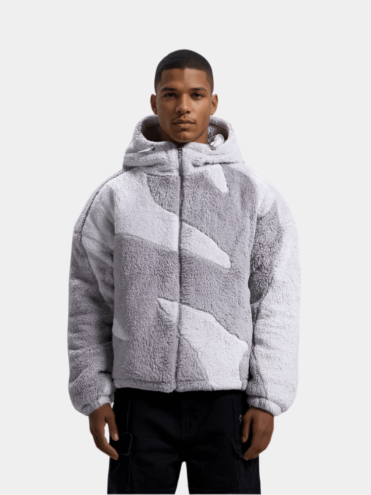 Herren Fleecejacke Urban Minimalistisch