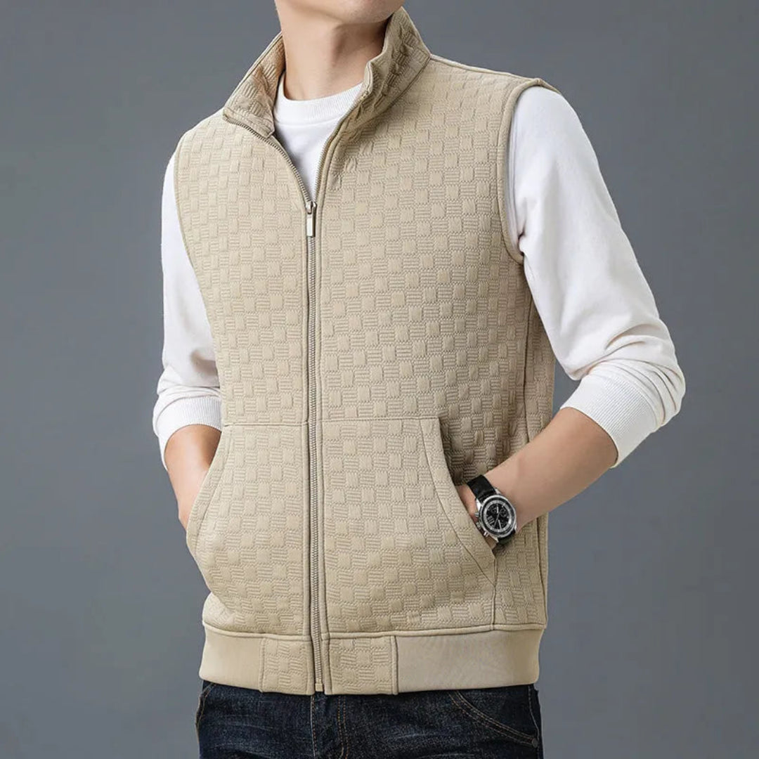 Fleece-Weste Unisex Strukturiertes Strickmaterial - Norvielle