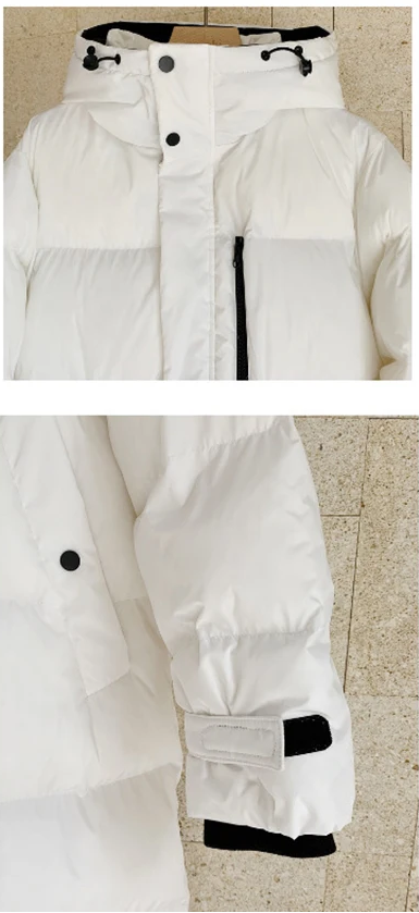 Norvielle Damen Winterjacke Oversized Pufferjacke - Norvielle