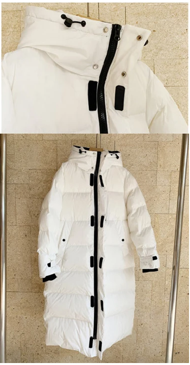 Norvielle Damen Winterjacke Oversized Pufferjacke