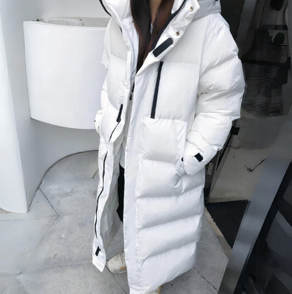 Norvielle Damen Winterjacke Oversized Pufferjacke