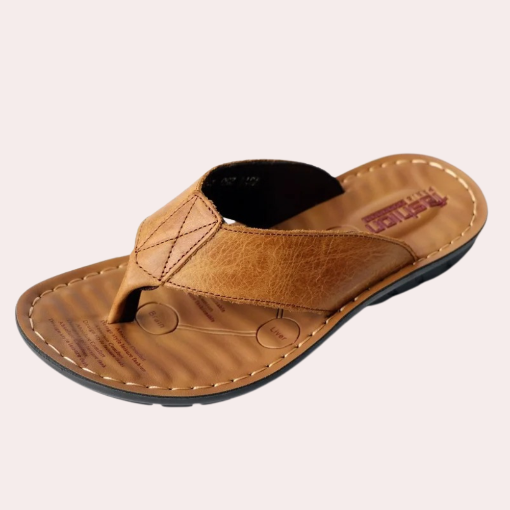 Herren Ergonomische Orthopädische Leder-Sandalen - Norvielle