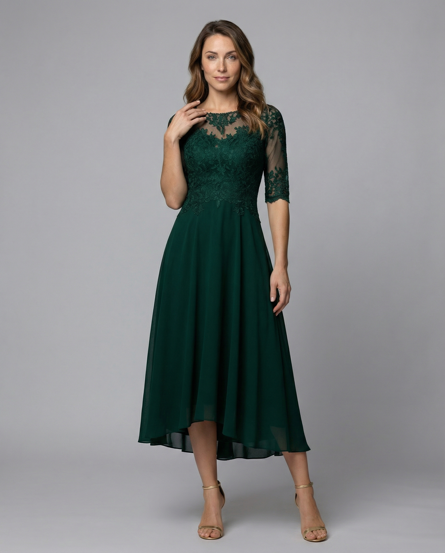 Elegantes Damen Maxikleid Festlich - Norvielle