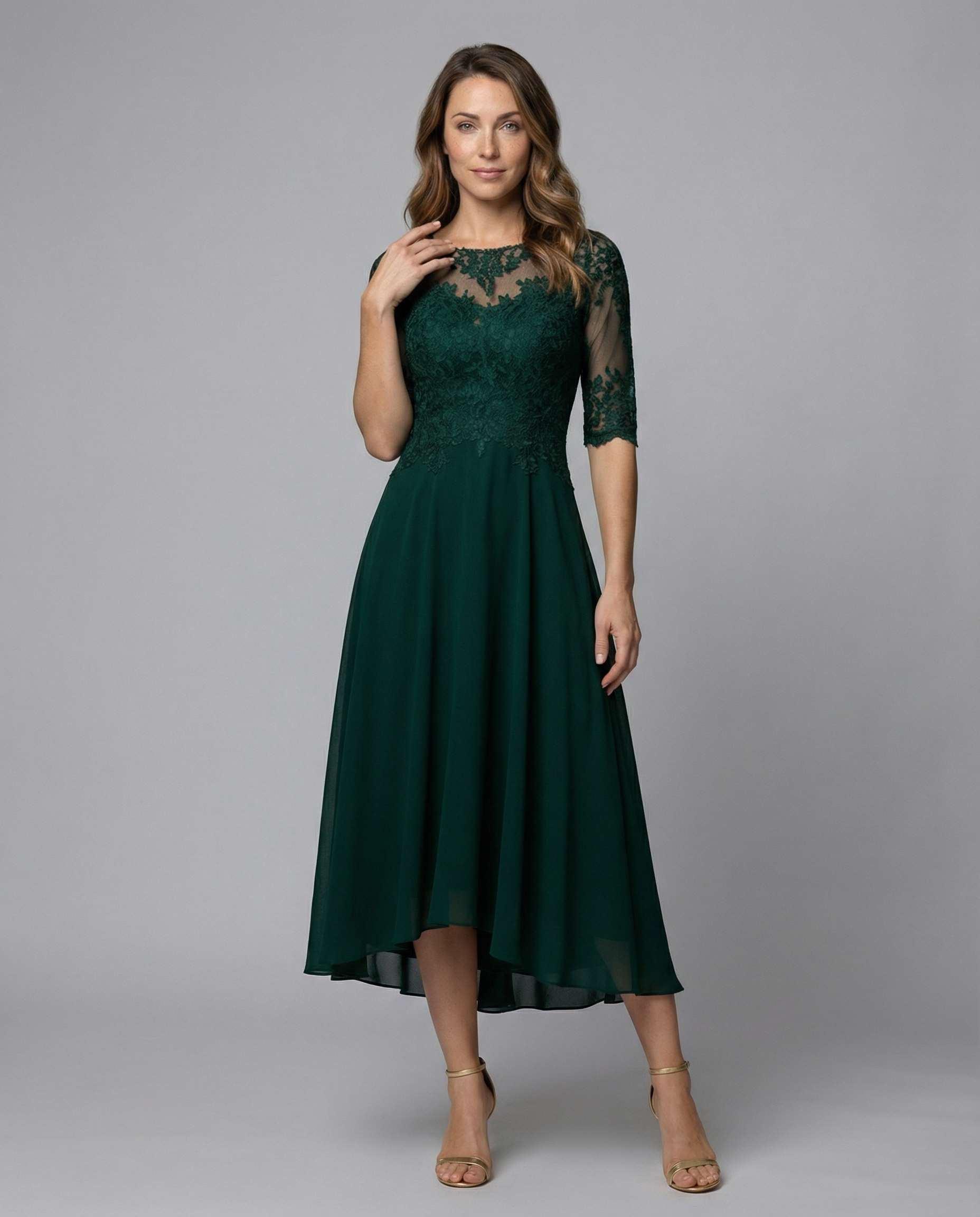 Elegantes Damen Maxikleid Festlich - Norvielle