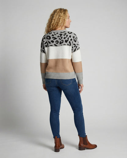 Damen Pullover mit Druck Norvielle