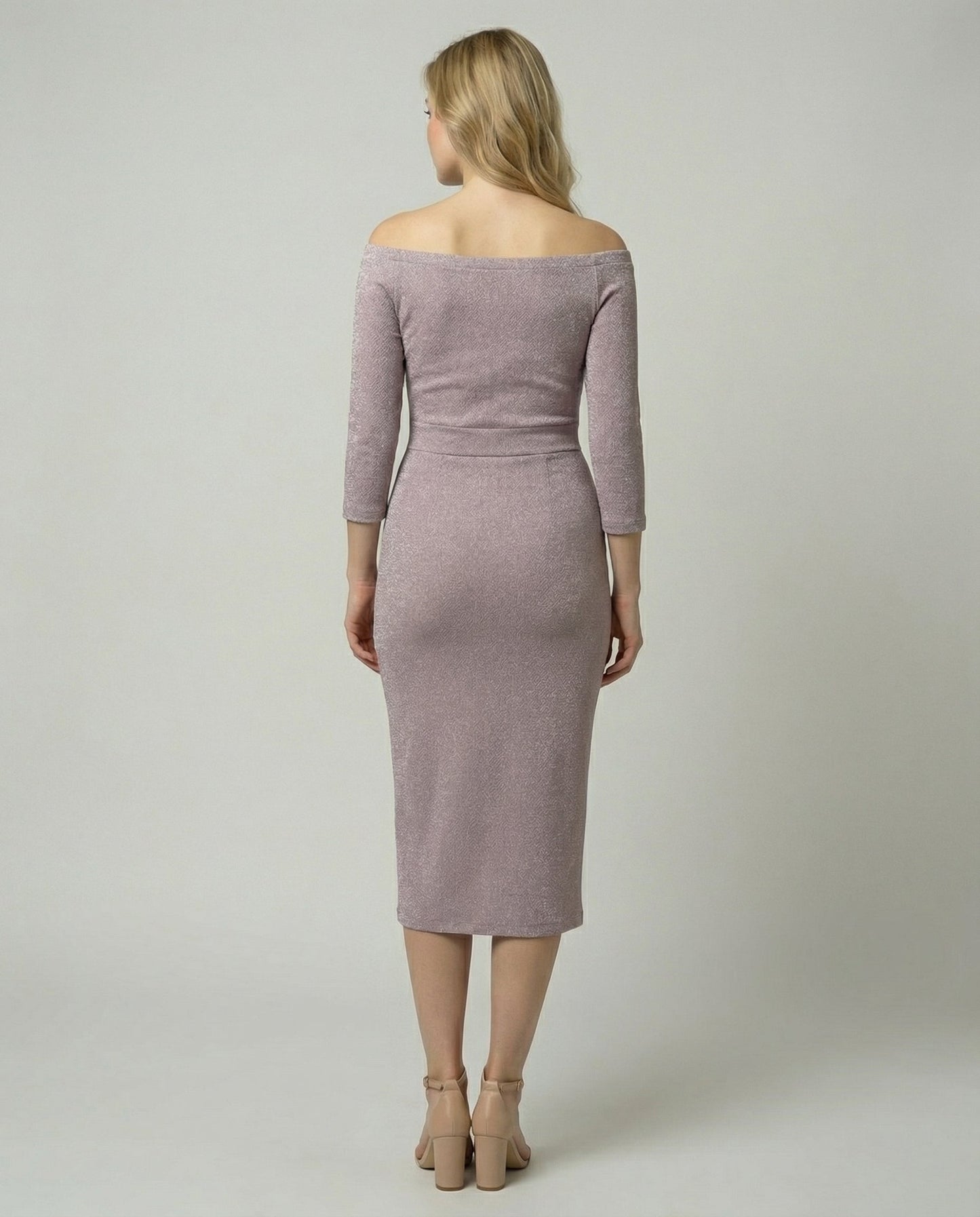Damen Abendkleid Glänzend Elegant