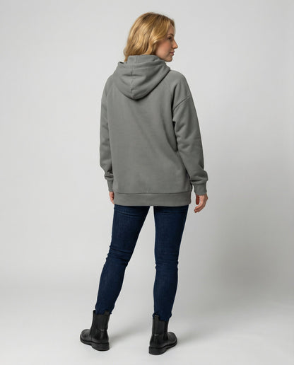 Damen Winterhoodie Kuschelfleece