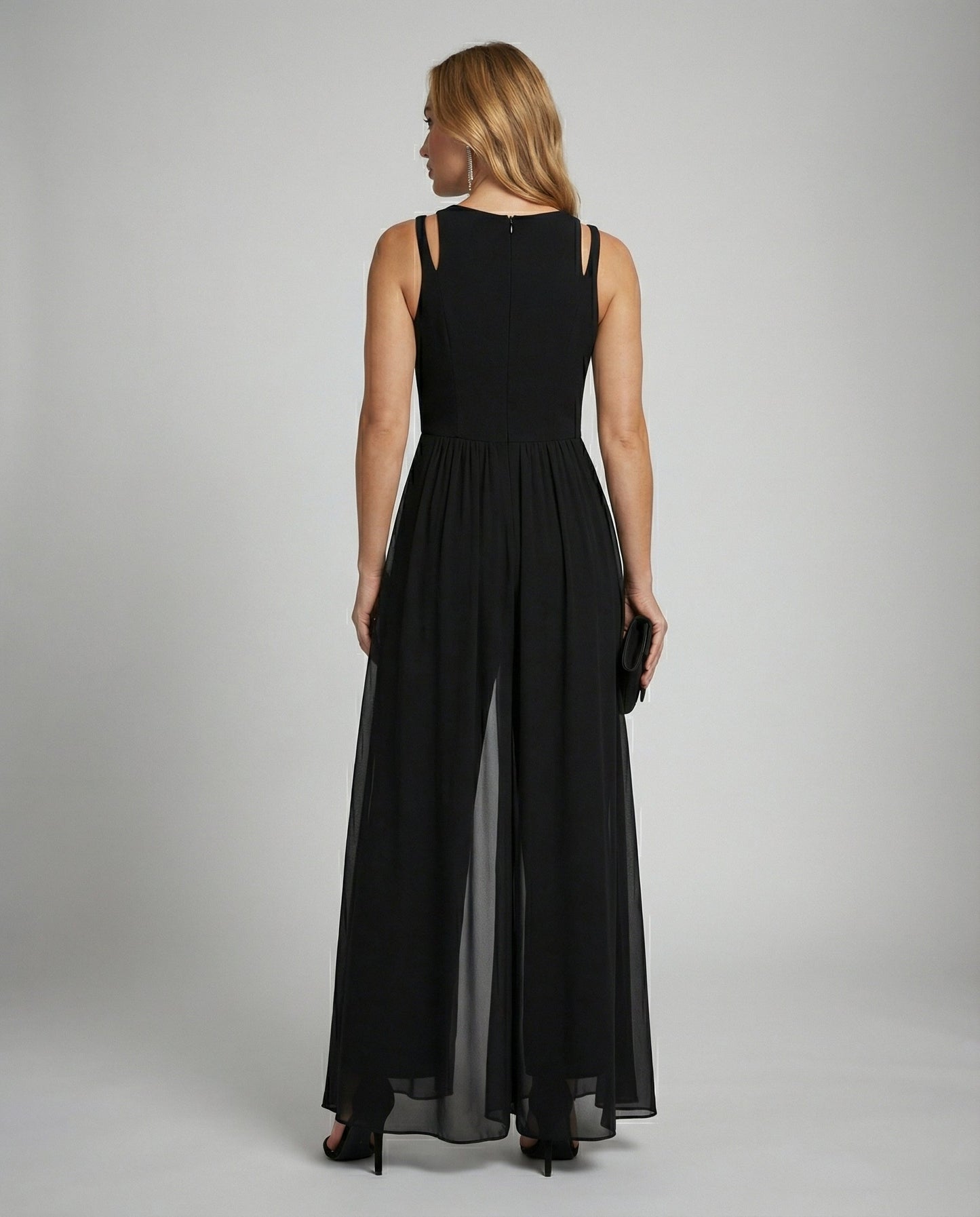 Damen Ärmelloser Jumpsuit