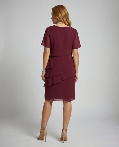 Elegantes Damenkleid Figurformend