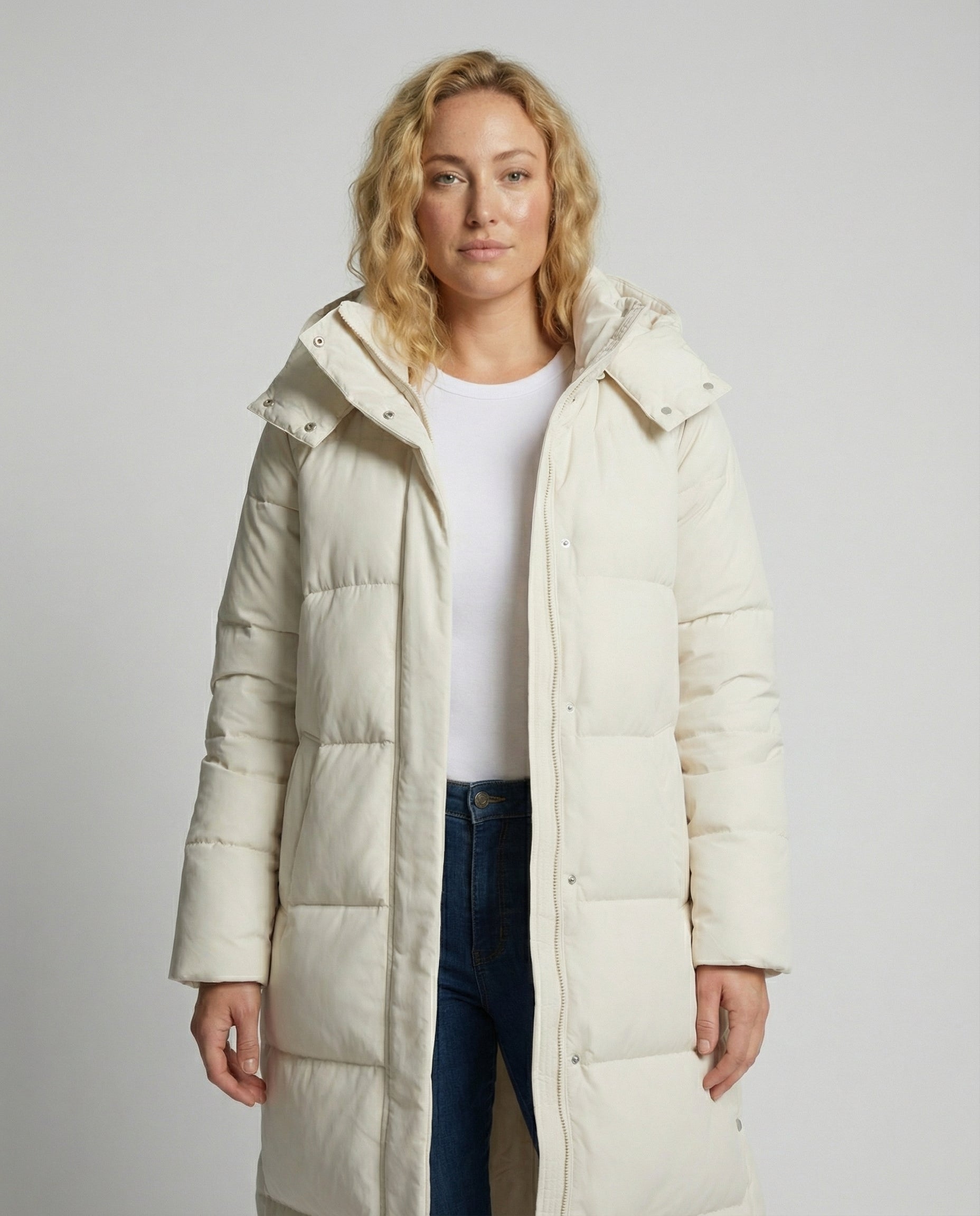 Damen Winterjacke Winddicht Norvielle Schwarz - Norvielle