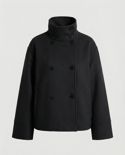 Damen Cropped Jacke Modern