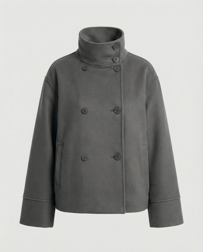 Damen Cropped Jacke Modern