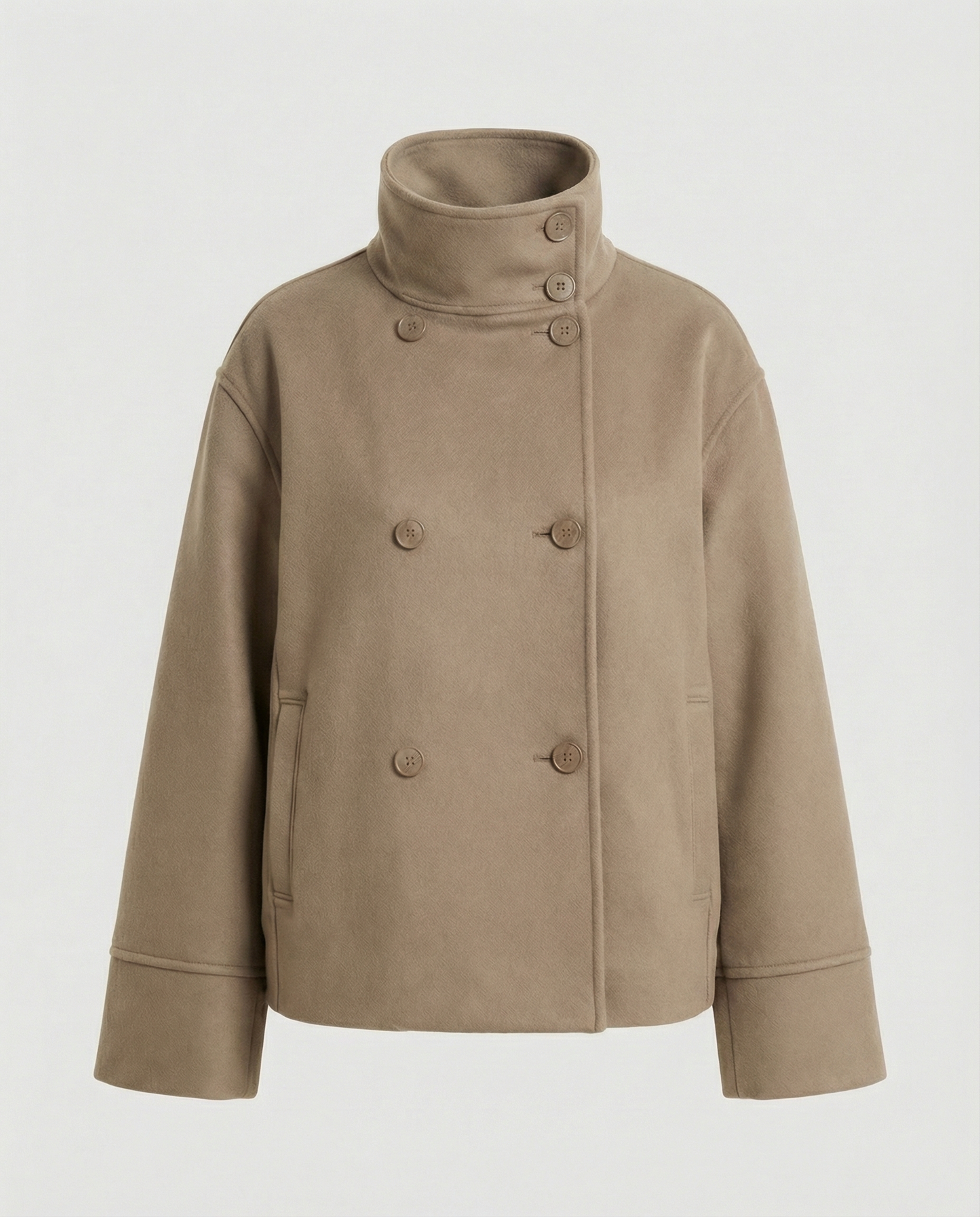 Damen Cropped Jacke Modern