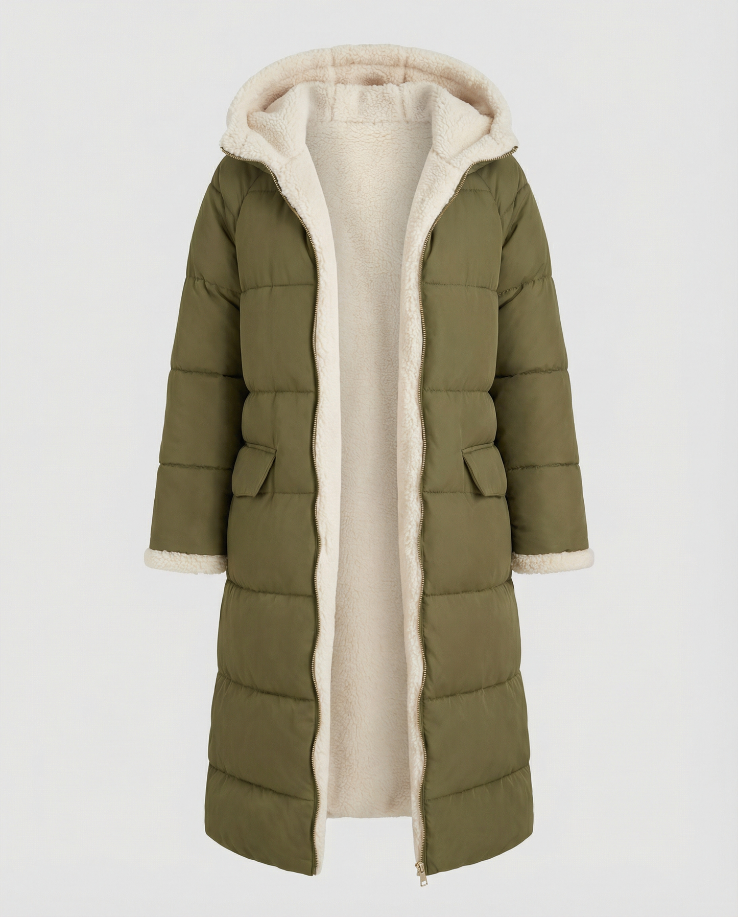 Damen Winterjacke Reversibel