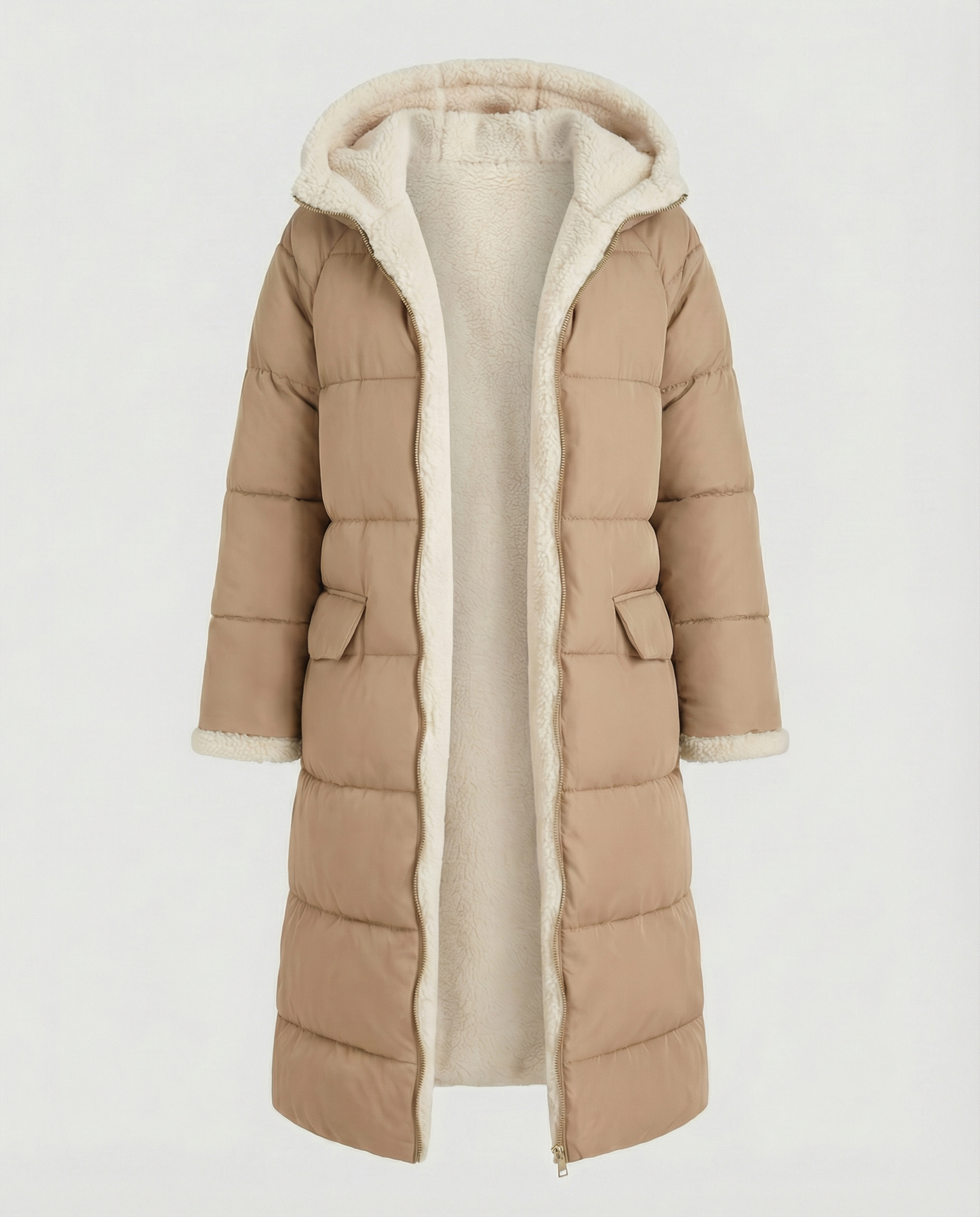 Damen Winterjacke Reversibel