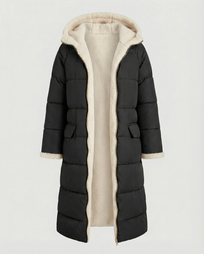Damen Winterjacke Reversibel