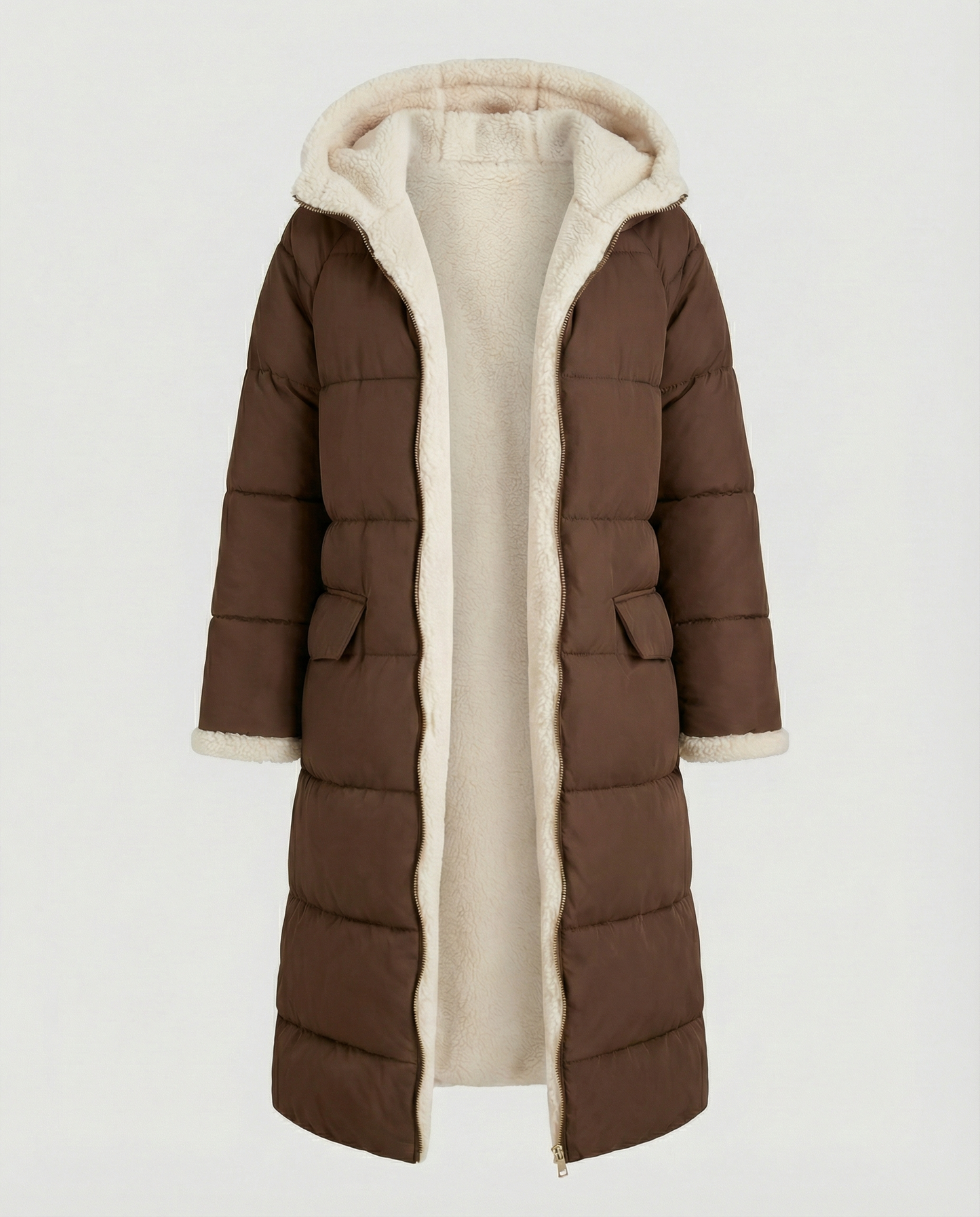 Damen Winterjacke Reversibel