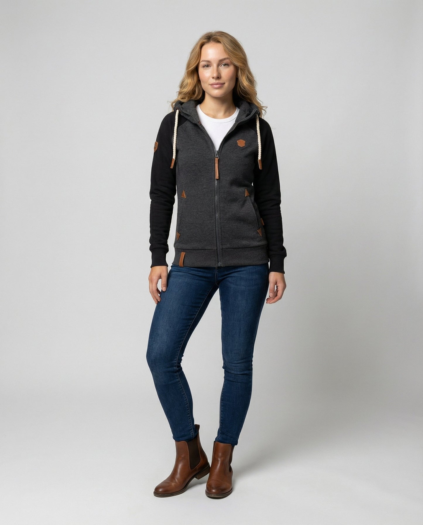 Damen Weicher Kapuzen-Hoodie