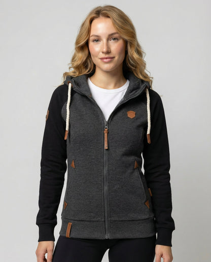 Damen Weicher Kapuzen-Hoodie - Norvielle