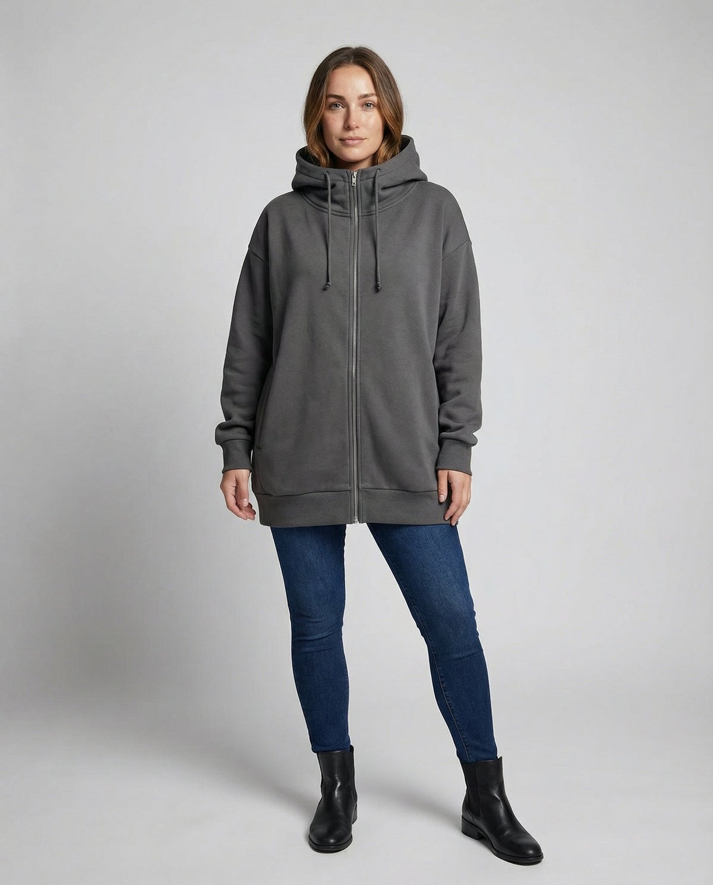 Damen Oversize Hoodie Bequem