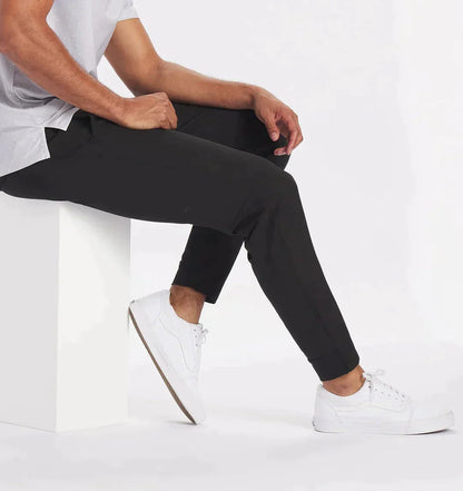 Freizeithosen | Kordelzug | Stretch | Slim Fit Jogger | Herrenhosen-Chaps Herrenmode