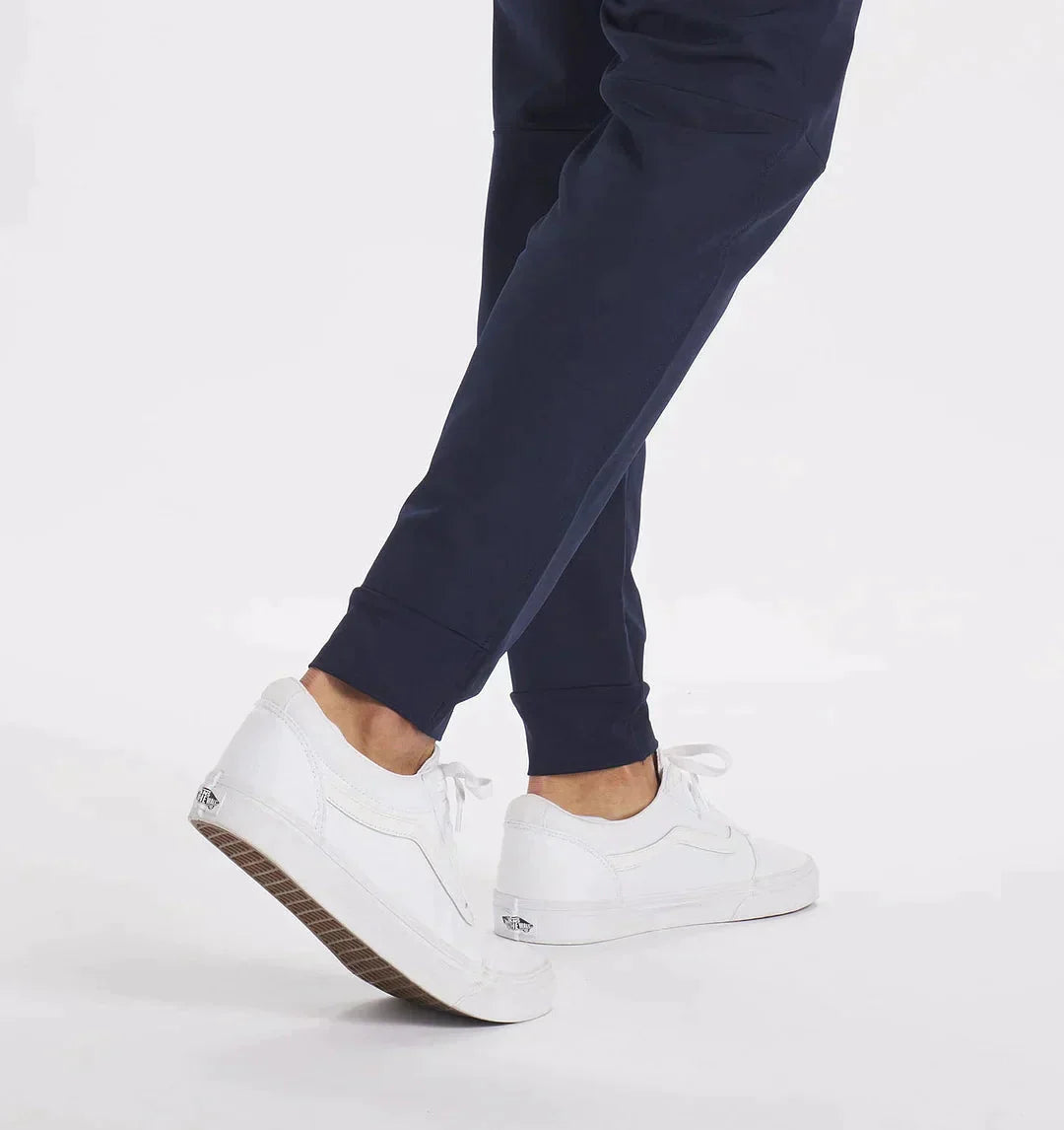 Freizeithosen | Kordelzug | Stretch | Slim Fit Jogger | Herrenhosen-Chaps Herrenmode