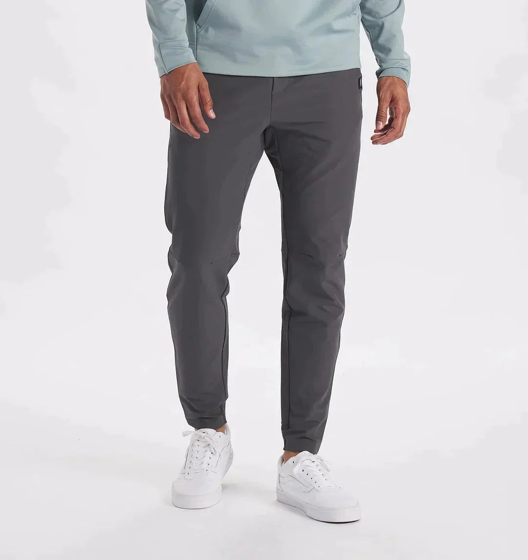 Freizeithosen | Kordelzug | Stretch | Slim Fit Jogger | Herrenhosen-Graphit-XS-Chaps Herrenmode