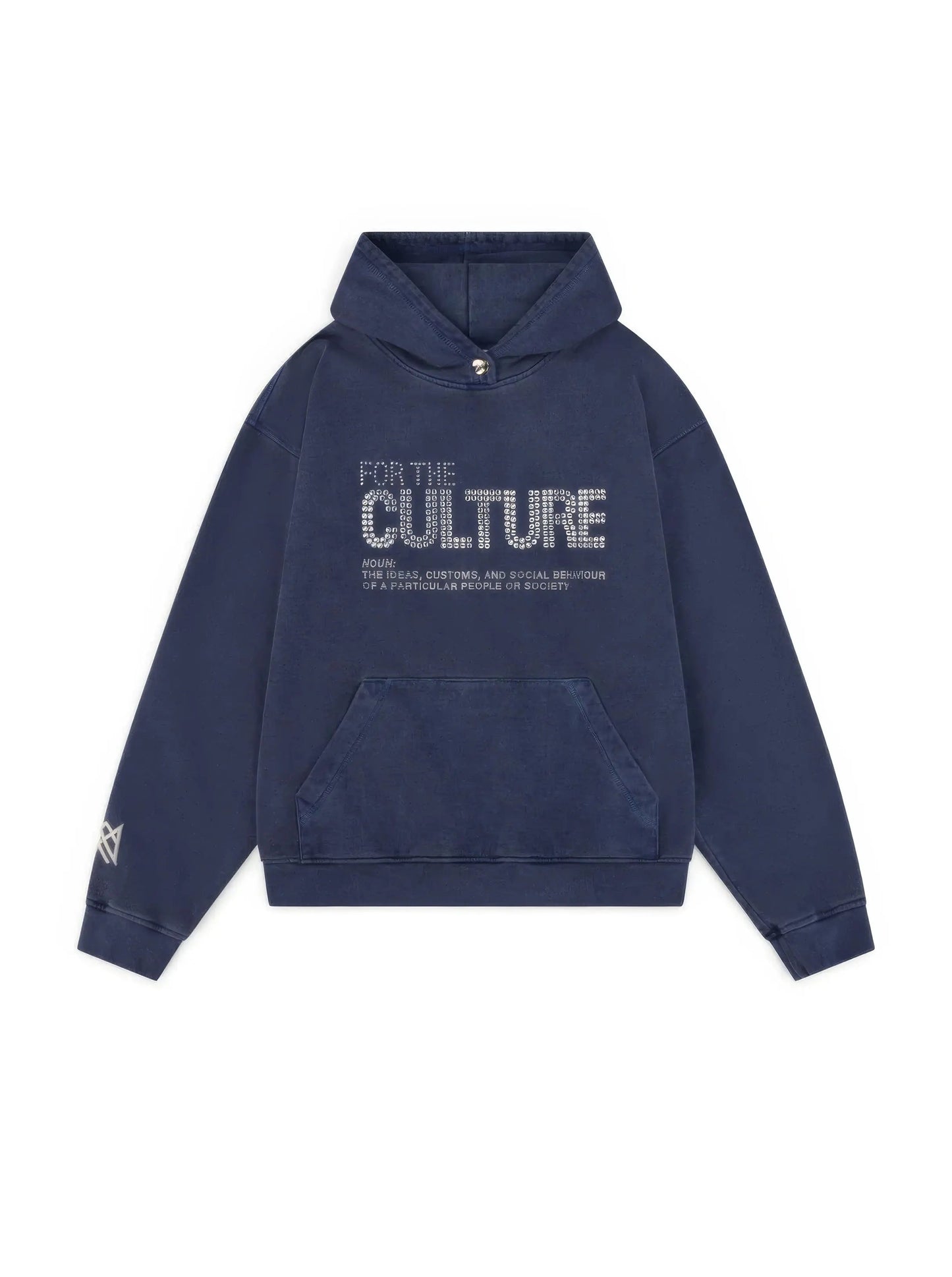 Herren Hoodie Front-Print Baumwolle Schwarz - Norvielle