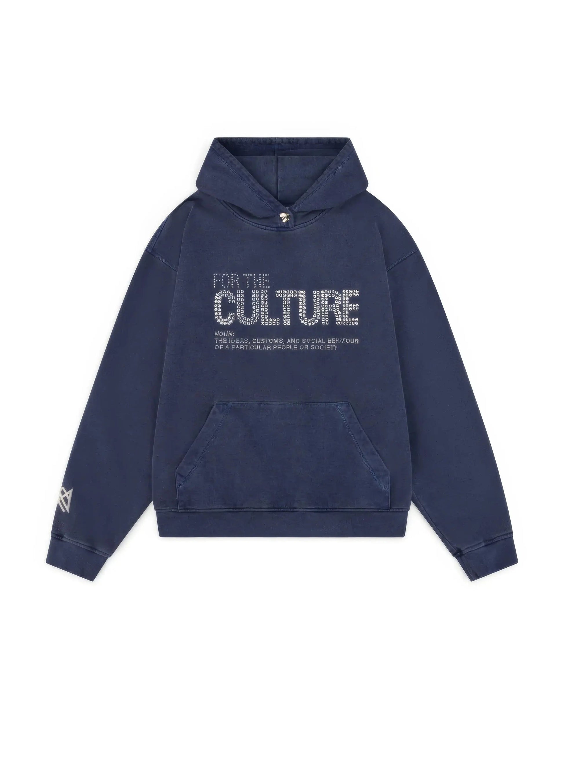 Herren Hoodie Front-Print Baumwolle Schwarz - Norvielle