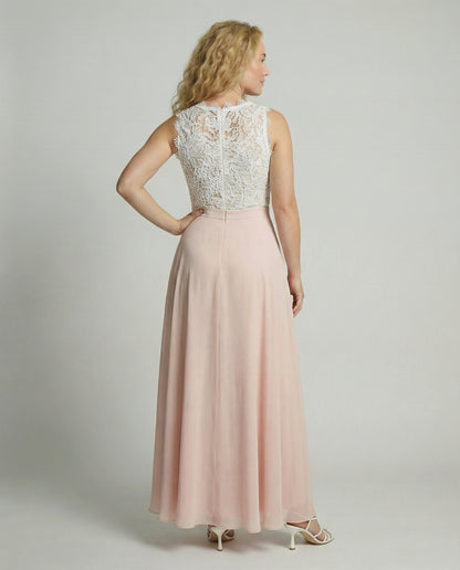 Damen Spitzen Sommerkleid Elegantes Weiß